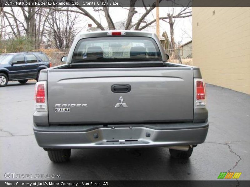 Granite Gray / Slate 2007 Mitsubishi Raider LS Extended Cab