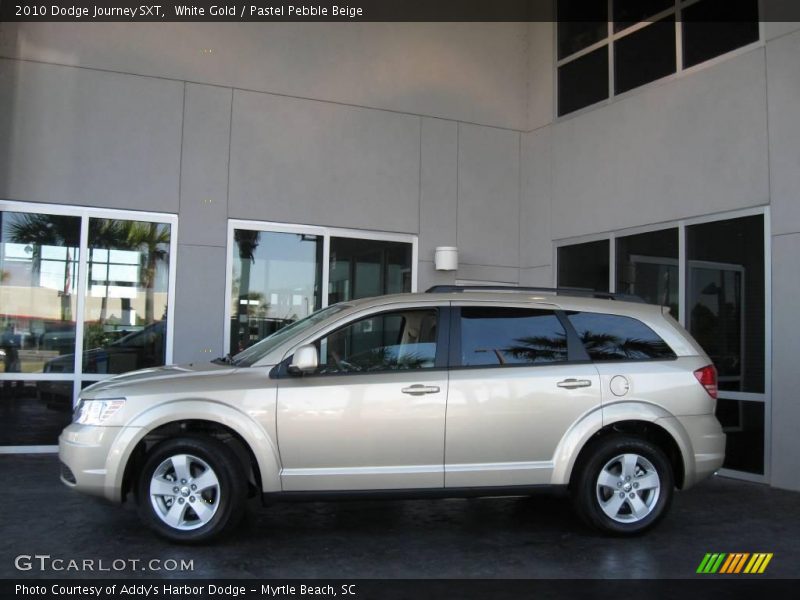 White Gold / Pastel Pebble Beige 2010 Dodge Journey SXT