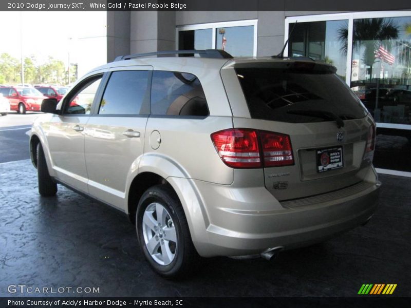 White Gold / Pastel Pebble Beige 2010 Dodge Journey SXT