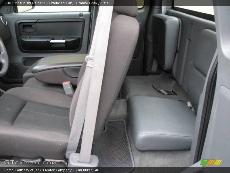 Granite Gray / Slate 2007 Mitsubishi Raider LS Extended Cab