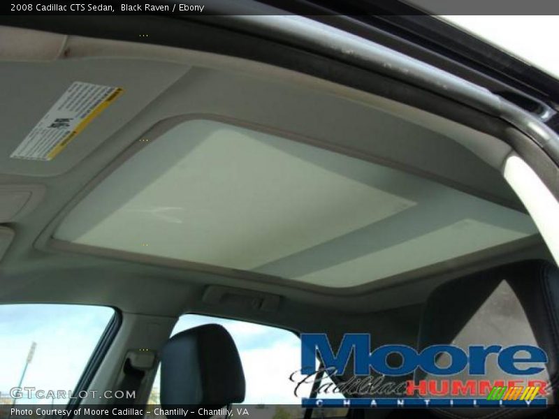 Black Raven / Ebony 2008 Cadillac CTS Sedan