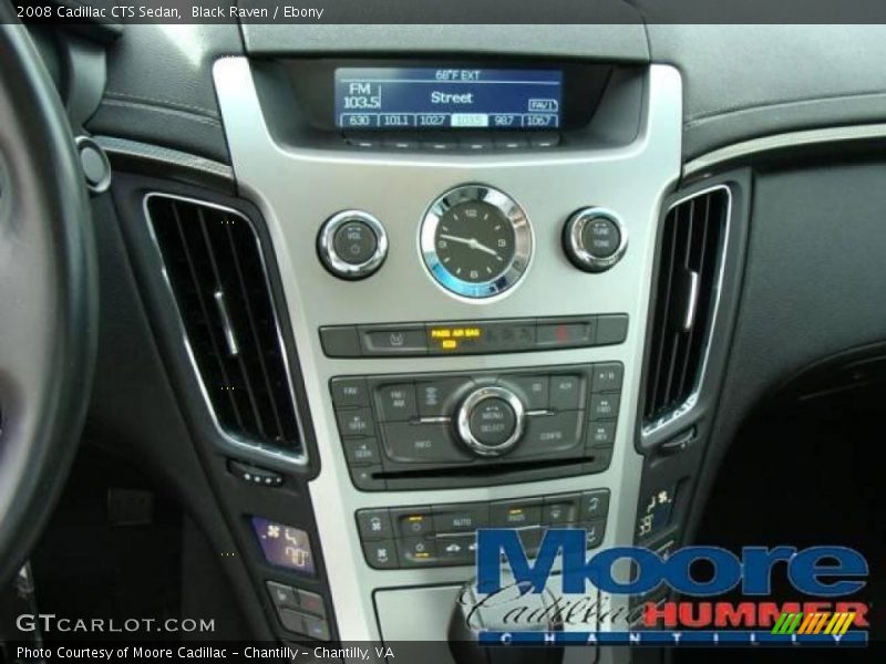 Black Raven / Ebony 2008 Cadillac CTS Sedan