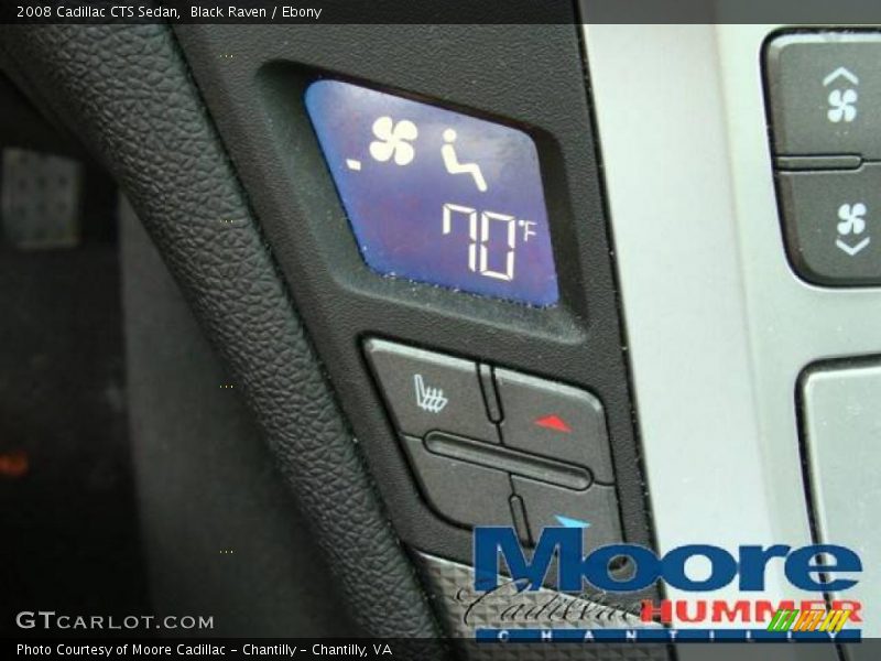 Black Raven / Ebony 2008 Cadillac CTS Sedan