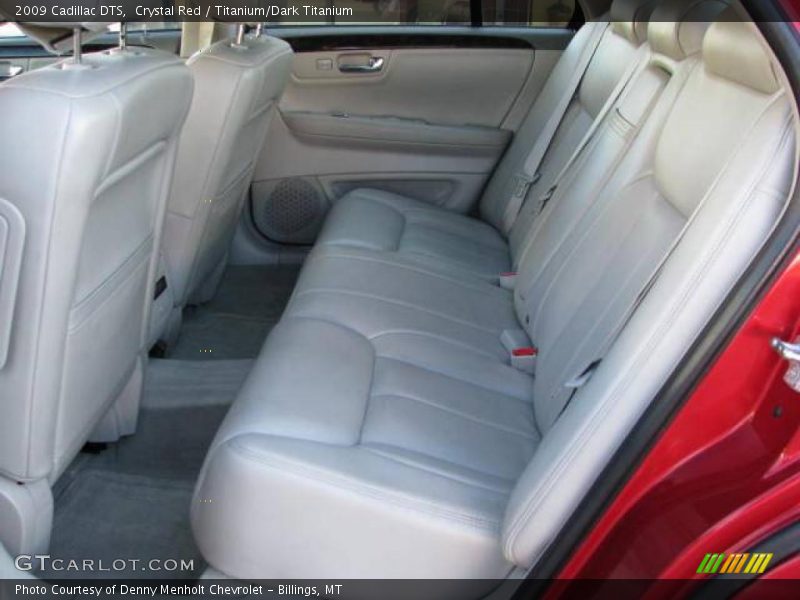 Crystal Red / Titanium/Dark Titanium 2009 Cadillac DTS