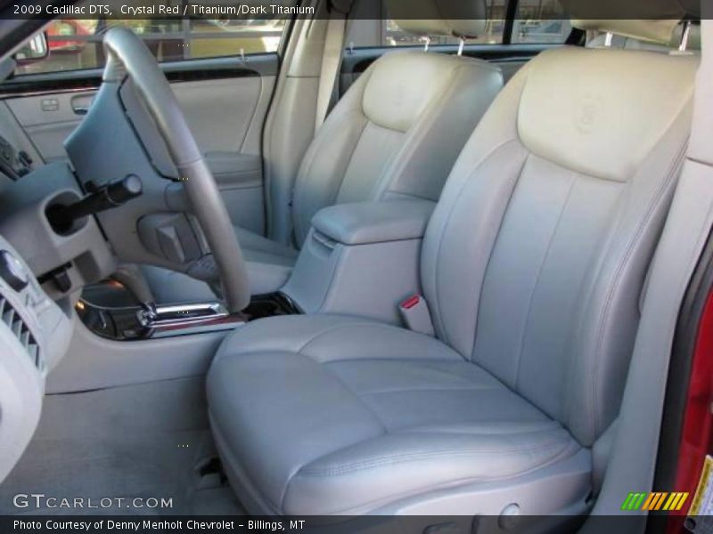 Crystal Red / Titanium/Dark Titanium 2009 Cadillac DTS