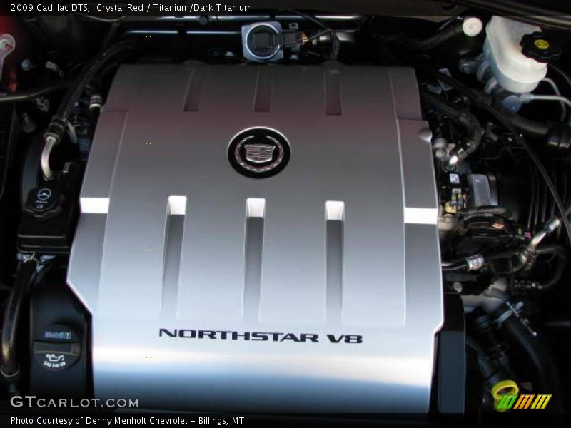Crystal Red / Titanium/Dark Titanium 2009 Cadillac DTS