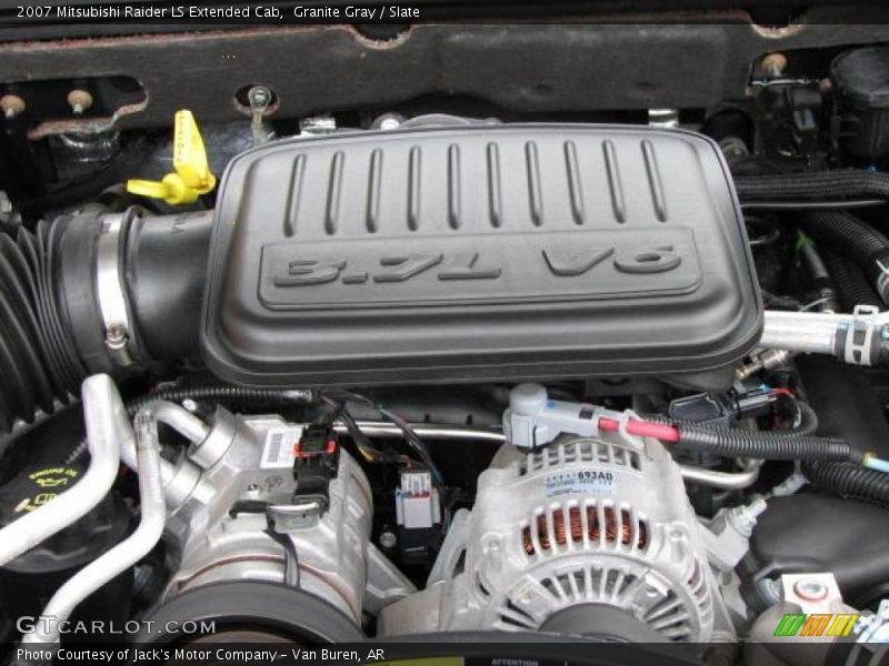 Granite Gray / Slate 2007 Mitsubishi Raider LS Extended Cab