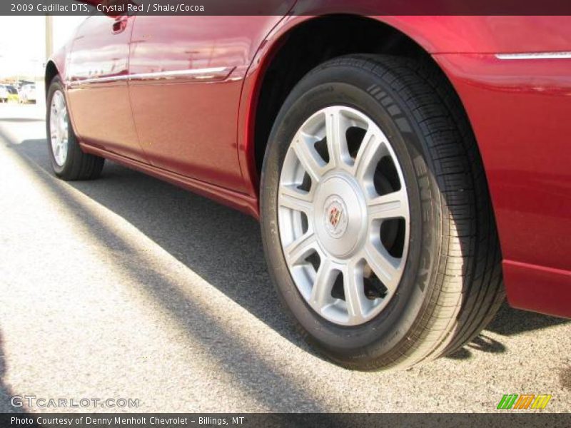 Crystal Red / Shale/Cocoa 2009 Cadillac DTS