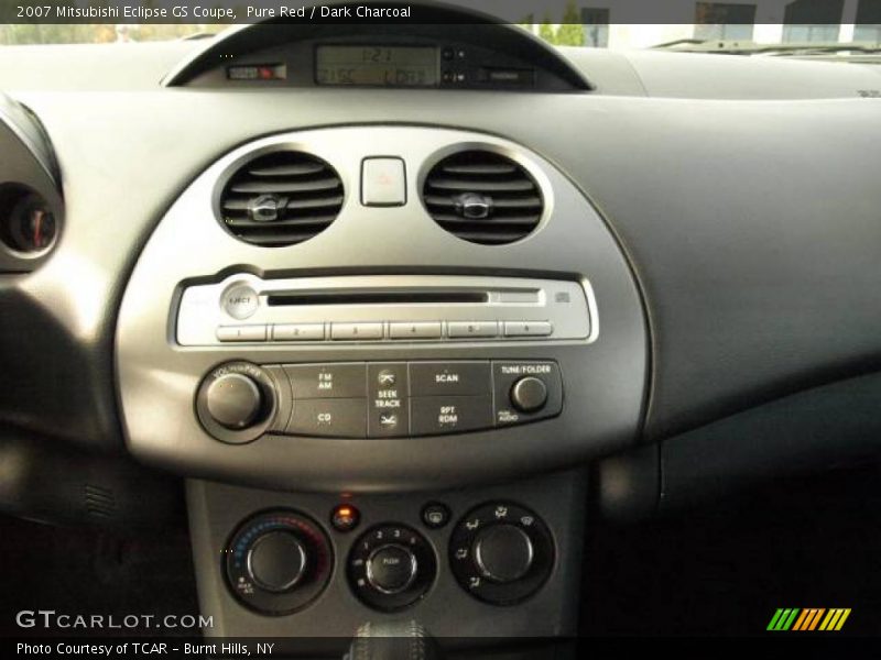 Pure Red / Dark Charcoal 2007 Mitsubishi Eclipse GS Coupe