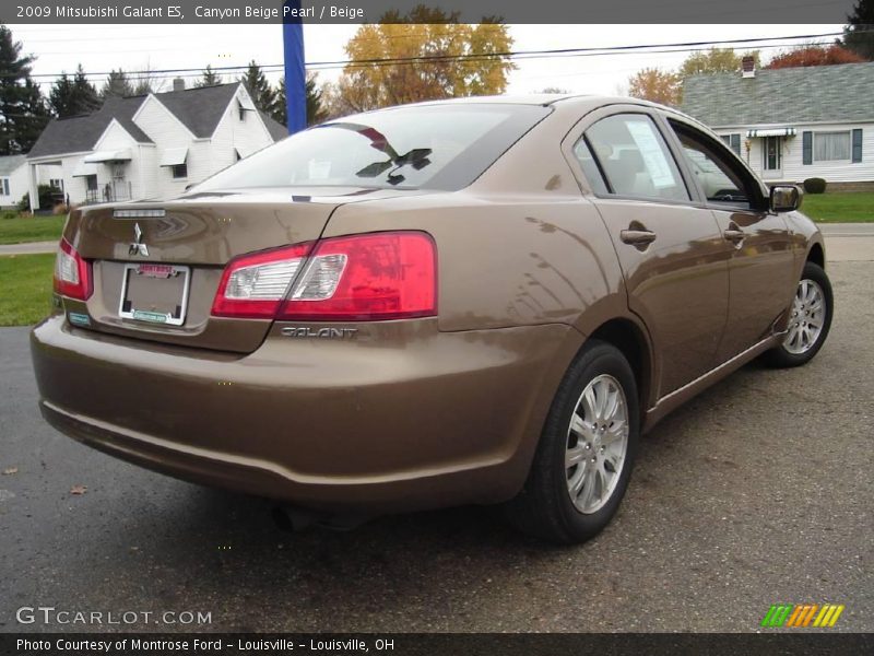 Canyon Beige Pearl / Beige 2009 Mitsubishi Galant ES
