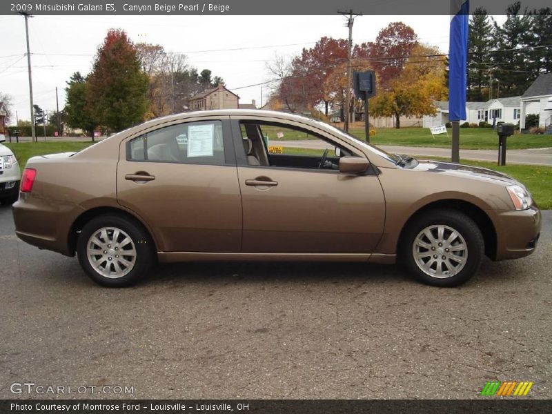 Canyon Beige Pearl / Beige 2009 Mitsubishi Galant ES