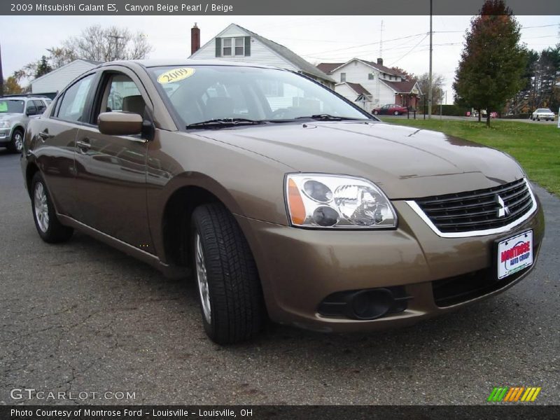 Canyon Beige Pearl / Beige 2009 Mitsubishi Galant ES