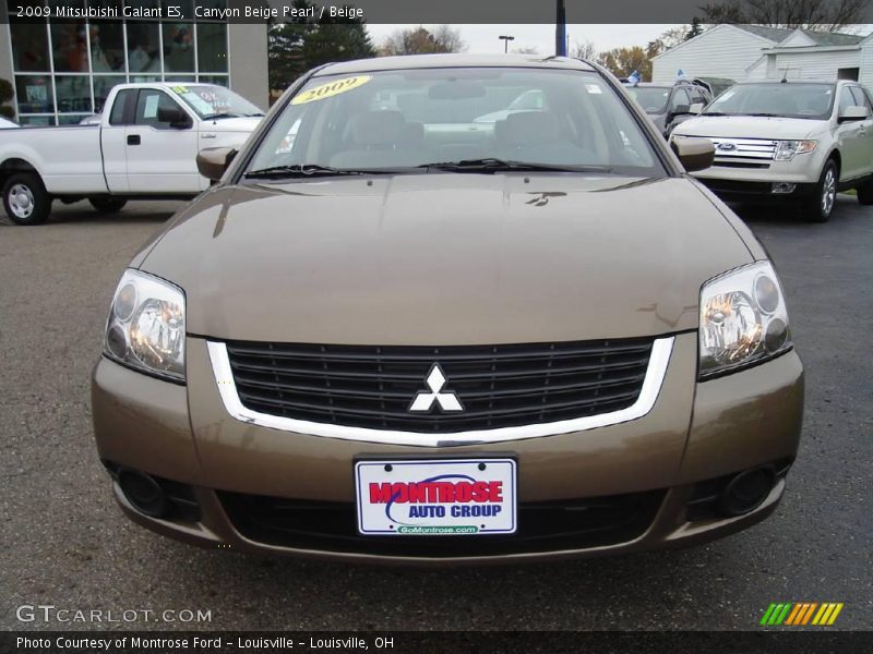 Canyon Beige Pearl / Beige 2009 Mitsubishi Galant ES