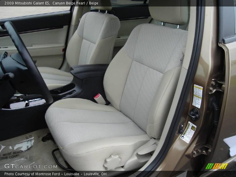 Canyon Beige Pearl / Beige 2009 Mitsubishi Galant ES