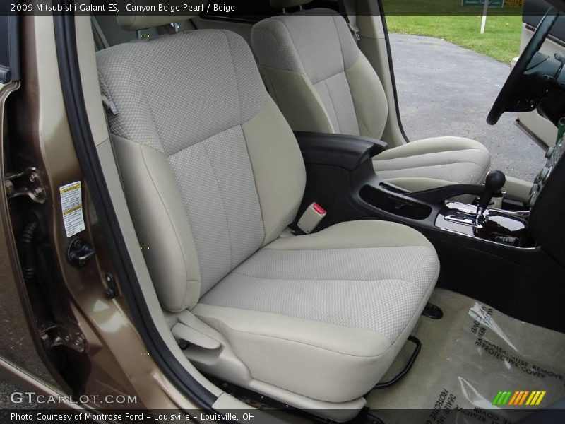 Canyon Beige Pearl / Beige 2009 Mitsubishi Galant ES