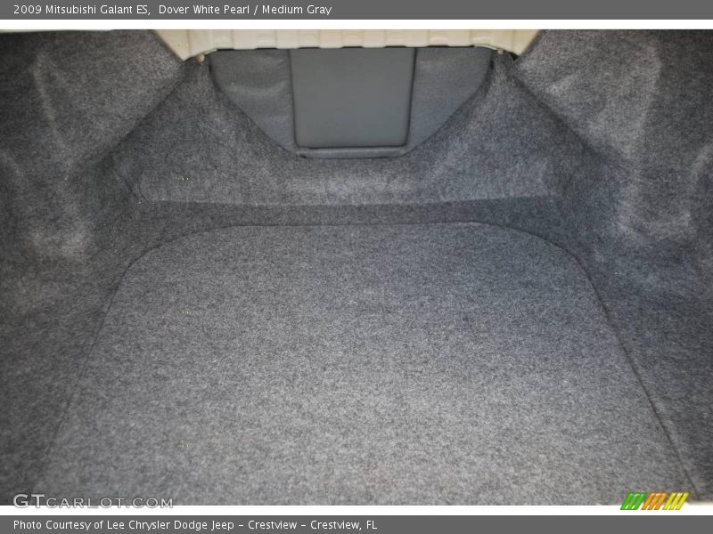 Dover White Pearl / Medium Gray 2009 Mitsubishi Galant ES
