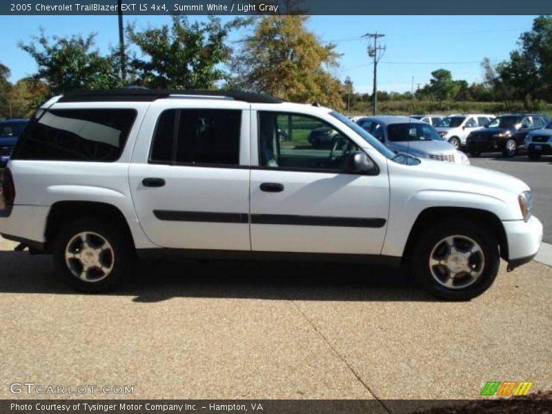 Summit White / Light Gray 2005 Chevrolet TrailBlazer EXT LS 4x4