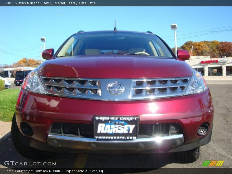 Merlot Pearl / Cafe Latte 2006 Nissan Murano S AWD
