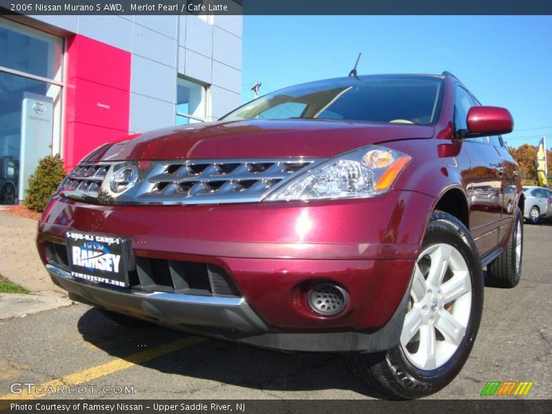 Merlot Pearl / Cafe Latte 2006 Nissan Murano S AWD