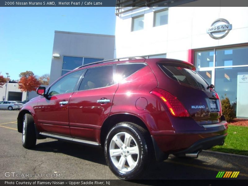 Merlot Pearl / Cafe Latte 2006 Nissan Murano S AWD