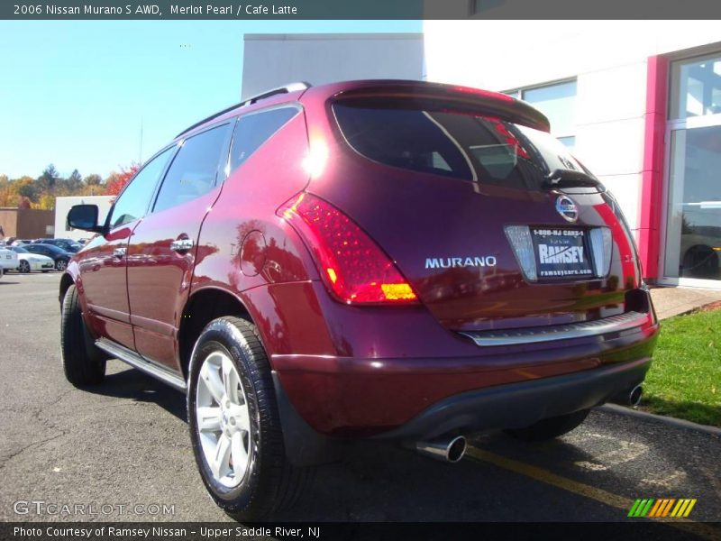 Merlot Pearl / Cafe Latte 2006 Nissan Murano S AWD