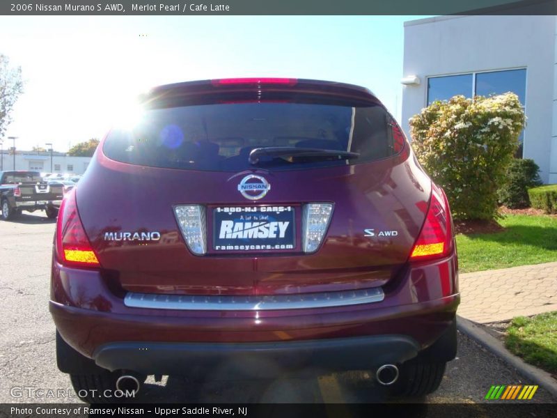 Merlot Pearl / Cafe Latte 2006 Nissan Murano S AWD