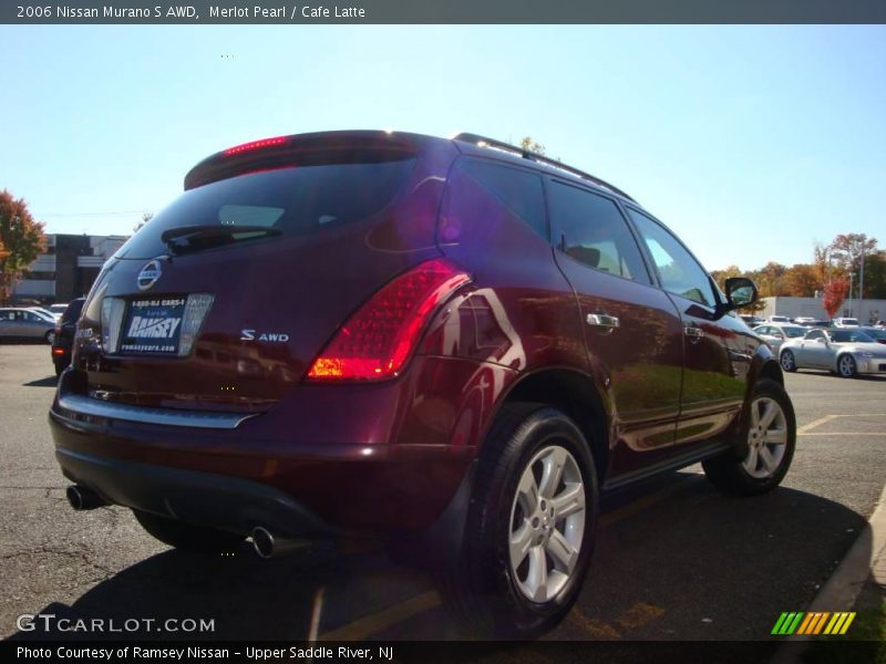 Merlot Pearl / Cafe Latte 2006 Nissan Murano S AWD