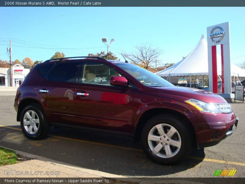 Merlot Pearl / Cafe Latte 2006 Nissan Murano S AWD