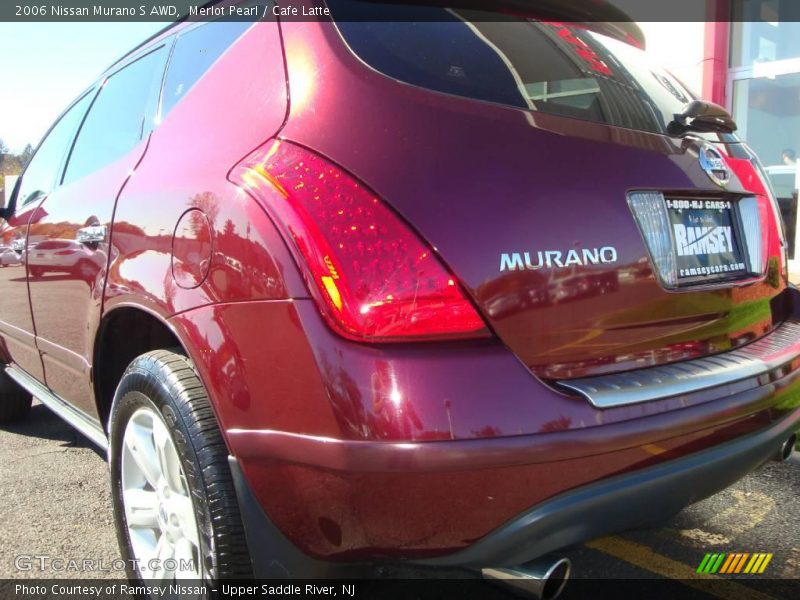 Merlot Pearl / Cafe Latte 2006 Nissan Murano S AWD