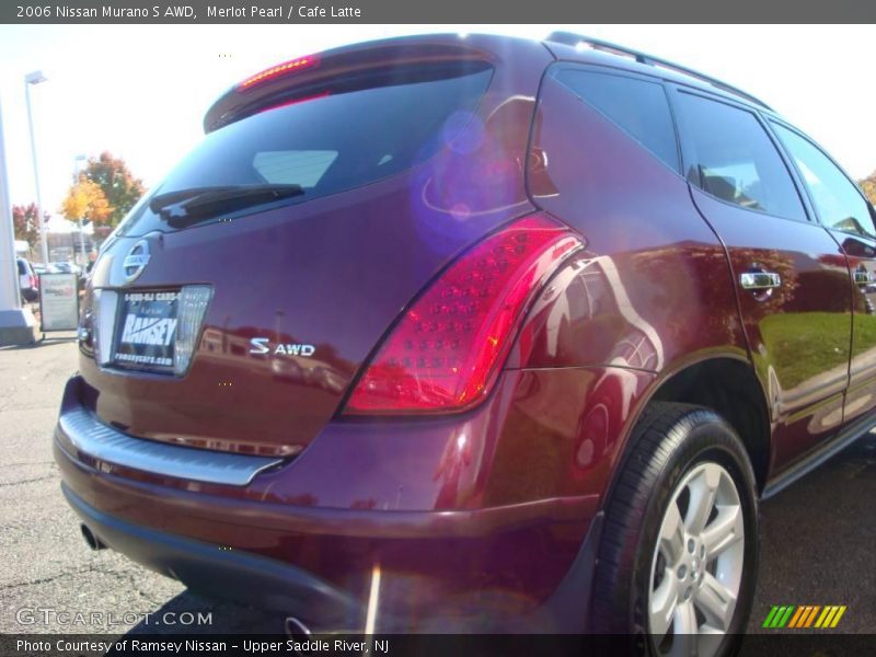 Merlot Pearl / Cafe Latte 2006 Nissan Murano S AWD