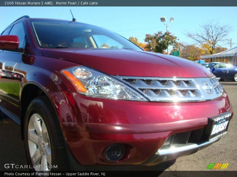 Merlot Pearl / Cafe Latte 2006 Nissan Murano S AWD