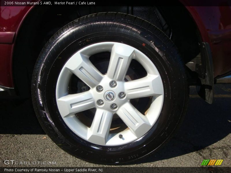 Merlot Pearl / Cafe Latte 2006 Nissan Murano S AWD