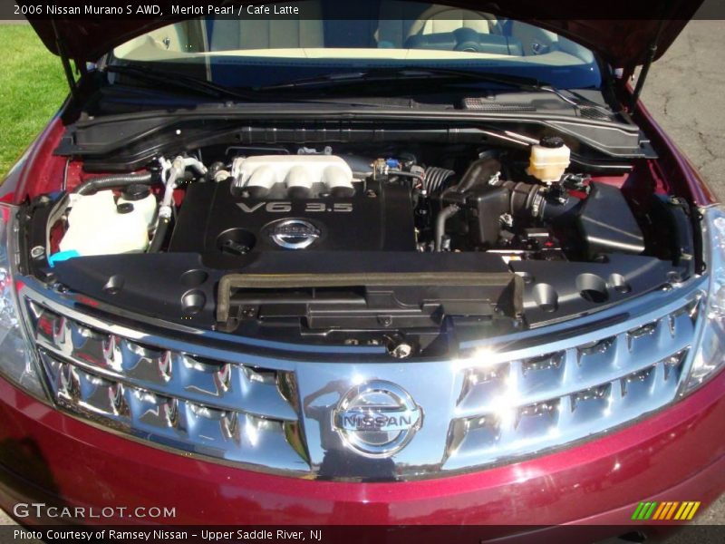 Merlot Pearl / Cafe Latte 2006 Nissan Murano S AWD