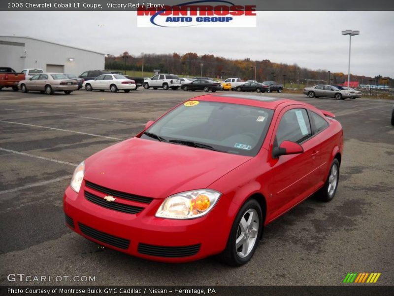 Victory Red / Ebony 2006 Chevrolet Cobalt LT Coupe
