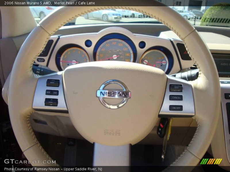 Merlot Pearl / Cafe Latte 2006 Nissan Murano S AWD