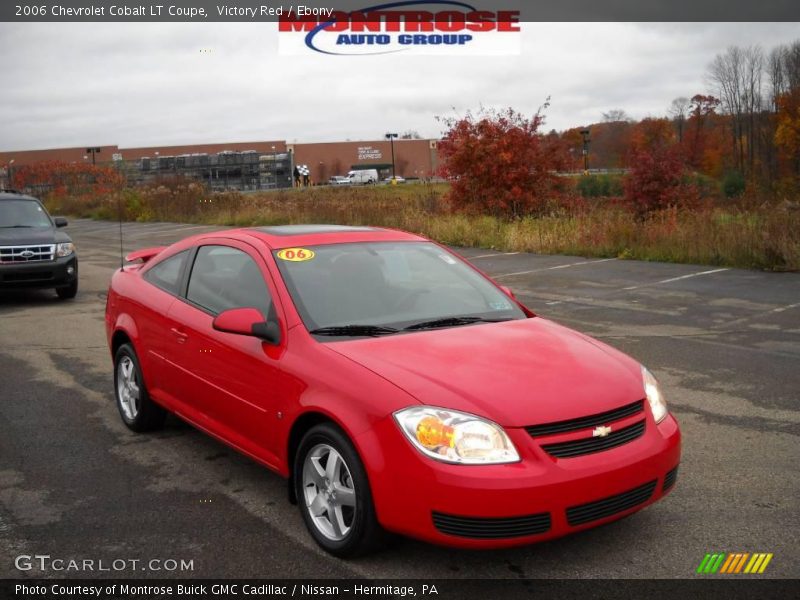 Victory Red / Ebony 2006 Chevrolet Cobalt LT Coupe