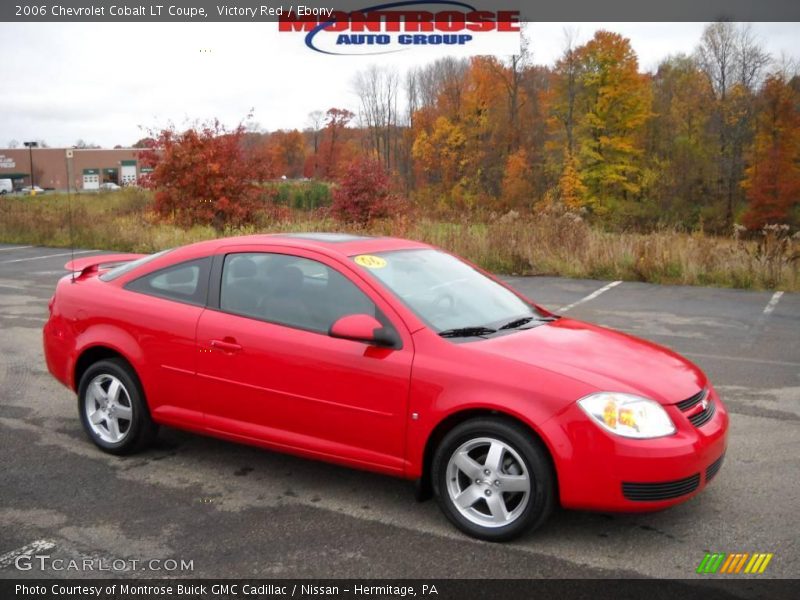 Victory Red / Ebony 2006 Chevrolet Cobalt LT Coupe