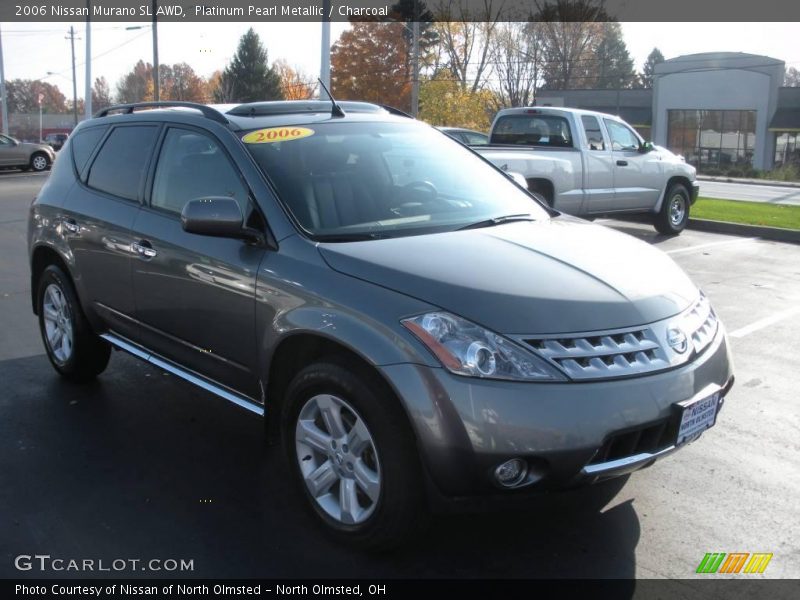 Platinum Pearl Metallic / Charcoal 2006 Nissan Murano SL AWD