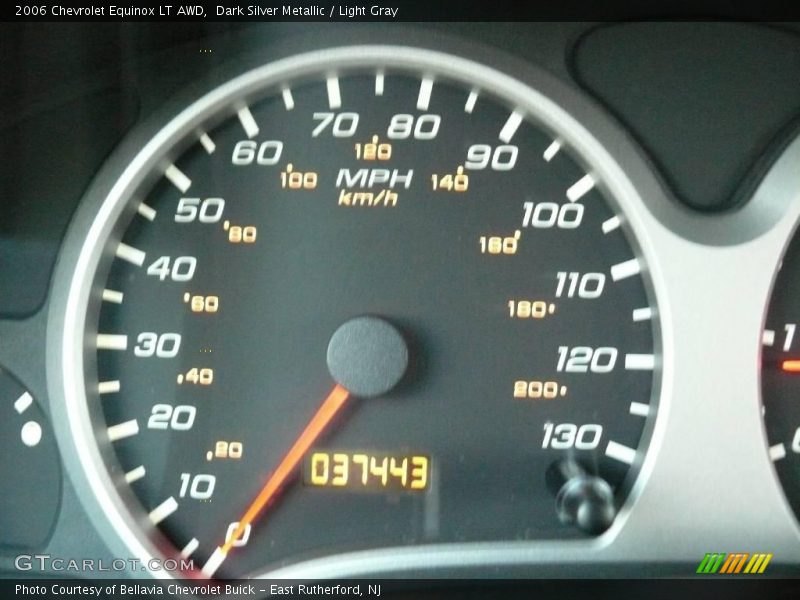 Dark Silver Metallic / Light Gray 2006 Chevrolet Equinox LT AWD
