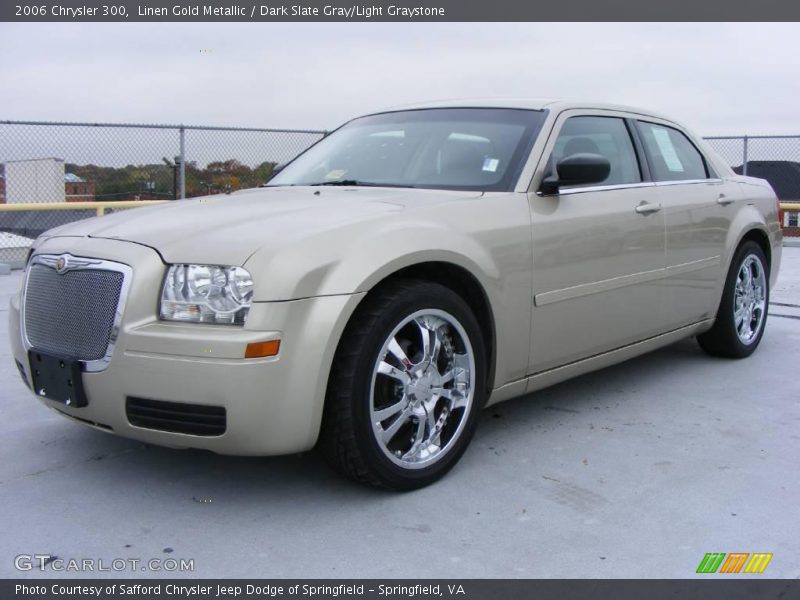 Linen Gold Metallic / Dark Slate Gray/Light Graystone 2006 Chrysler 300