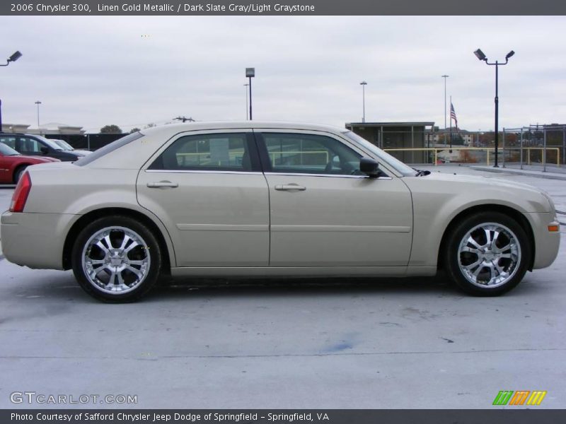 Linen Gold Metallic / Dark Slate Gray/Light Graystone 2006 Chrysler 300