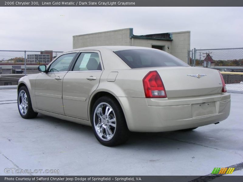 Linen Gold Metallic / Dark Slate Gray/Light Graystone 2006 Chrysler 300