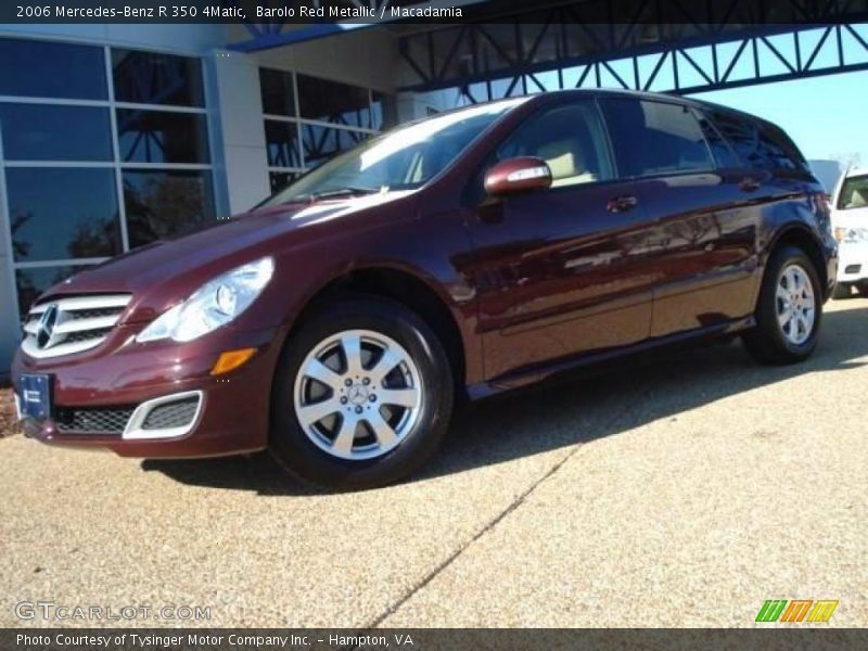 Barolo Red Metallic / Macadamia 2006 Mercedes-Benz R 350 4Matic