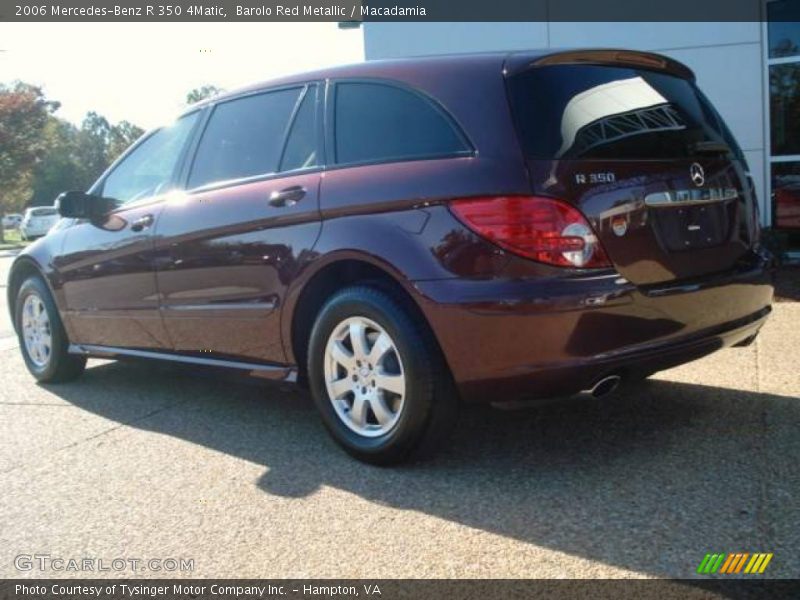 Barolo Red Metallic / Macadamia 2006 Mercedes-Benz R 350 4Matic