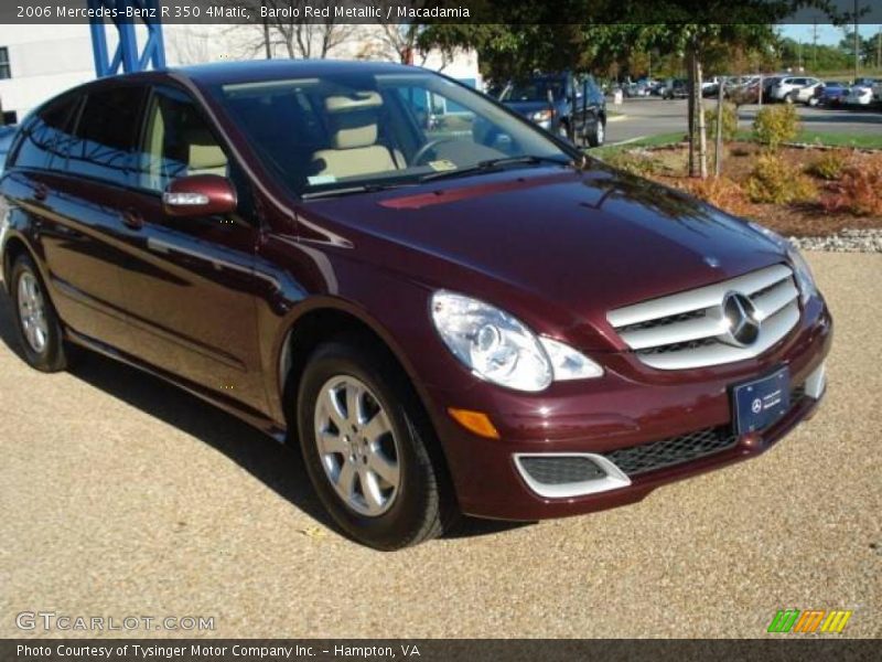 Barolo Red Metallic / Macadamia 2006 Mercedes-Benz R 350 4Matic