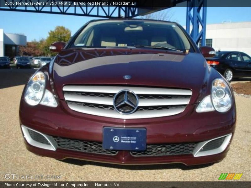 Barolo Red Metallic / Macadamia 2006 Mercedes-Benz R 350 4Matic