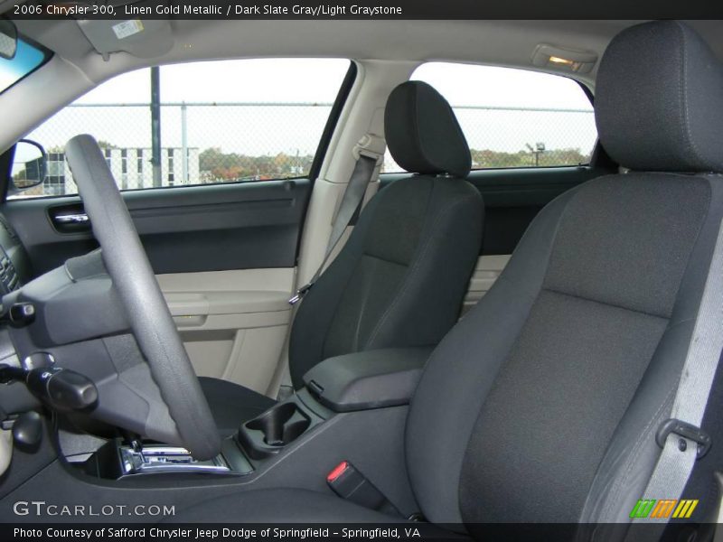 Linen Gold Metallic / Dark Slate Gray/Light Graystone 2006 Chrysler 300