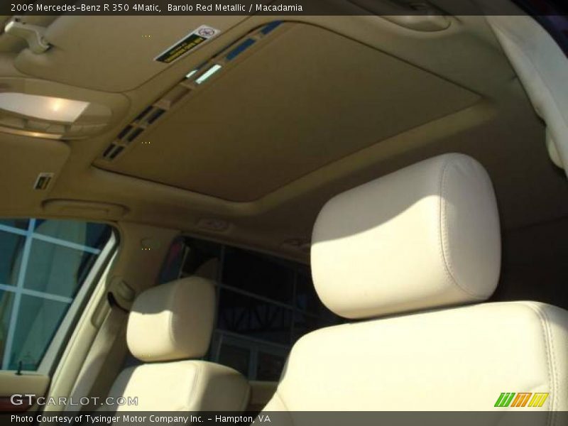 Barolo Red Metallic / Macadamia 2006 Mercedes-Benz R 350 4Matic