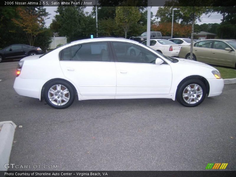 Satin White Pearl / Frost 2006 Nissan Altima 2.5 S