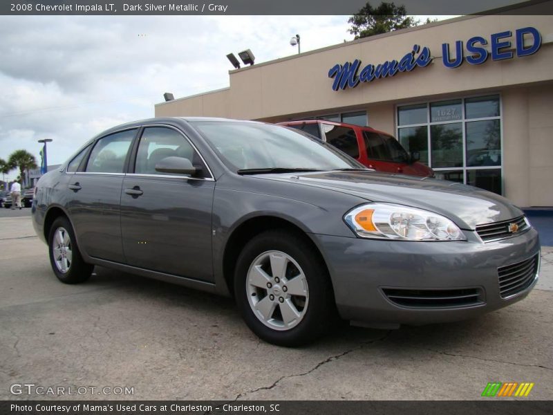 Dark Silver Metallic / Gray 2008 Chevrolet Impala LT